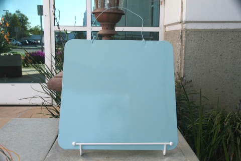 AQUA MAGNET ENAMEL METAL BOARD WITHOUT STAR 15"