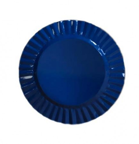 NAVY BLUE CHARGER PLATE