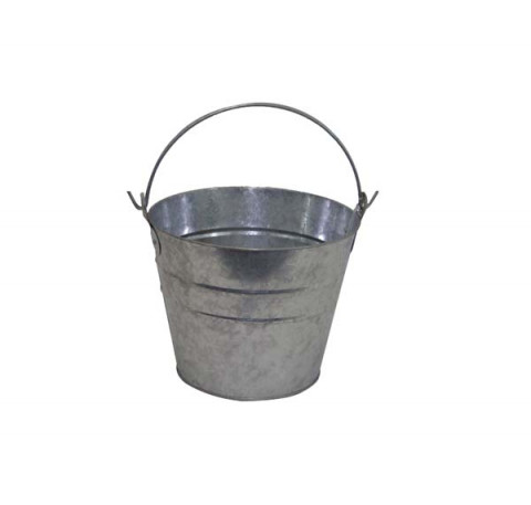 SMALL GALVANIZED PAIL 4"