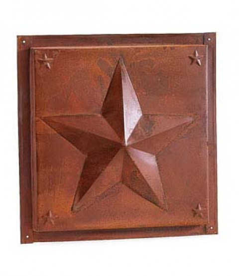 RUSTY STAR CEILING TILE 12"X12"
