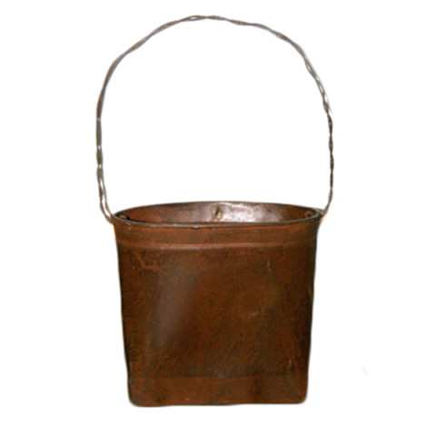RUSTY WALL POCKET 6x5.5"