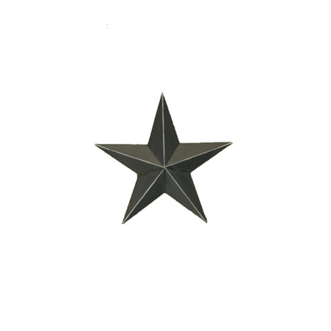 ANTIQUE BLACK 3D STAR 12"