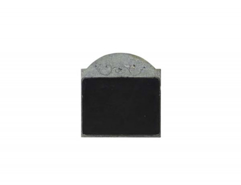 FREE STANDING CHALKBOARD WITH DECORATIVE TOP