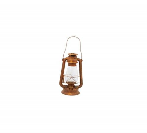 RUSTY LANTERN 7.5"H