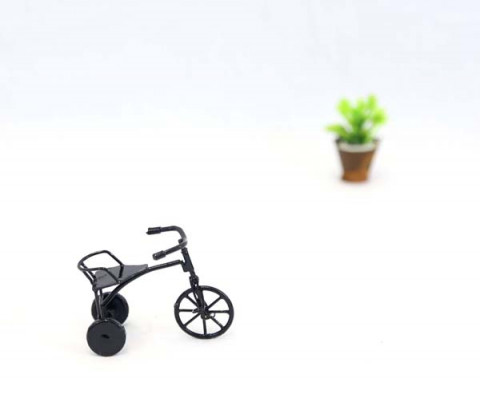BLACK MINI TRICYCLE