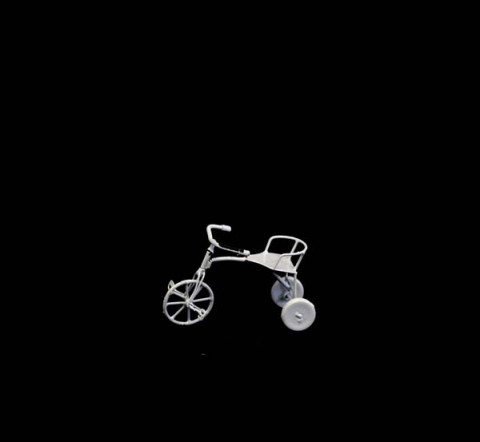 WHITE MINI TRICYCLE