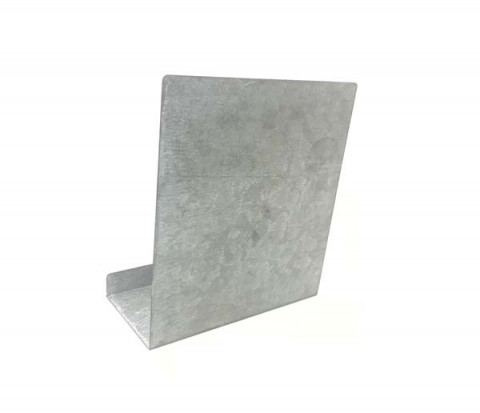 GRAY ZINC VERTICAL FREE STANDING MAGNETIC BOARD - FLAT EDGE