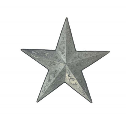 GRAY ZINC LACEY STAR 18"