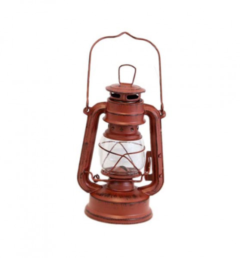 12" OLD RED OIL LANTER