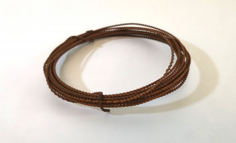 Rust #20 Gauge wire twisted 15'L