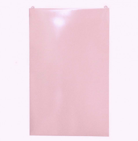 PINK RECT. METAL MAGNET BOARD